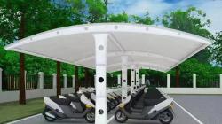 帶大家了解膜結(jié)構(gòu)停車(chē)棚怎么避免膜面積水？